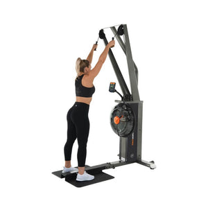 The ERG with a woman using it back view