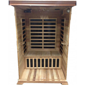 Inside image of the Sedona sauna