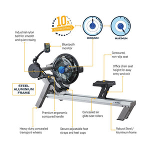 First Degree Fitness E550 Water Rowing Machine