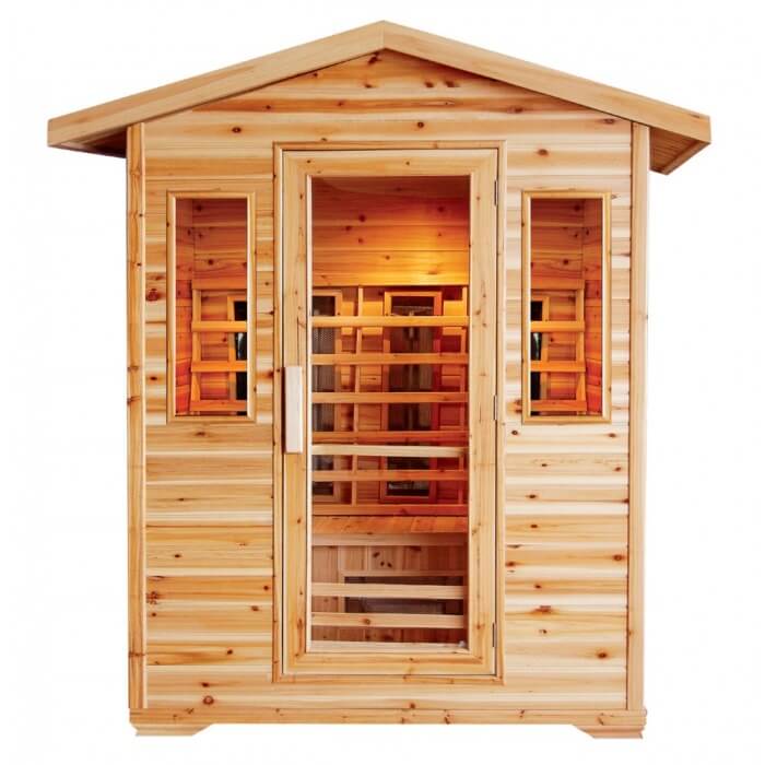 SunRay Cayenne HL400D 4 Person Outdoor Sauna
