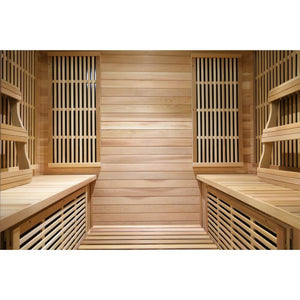 Roslyn sauna spacious interior